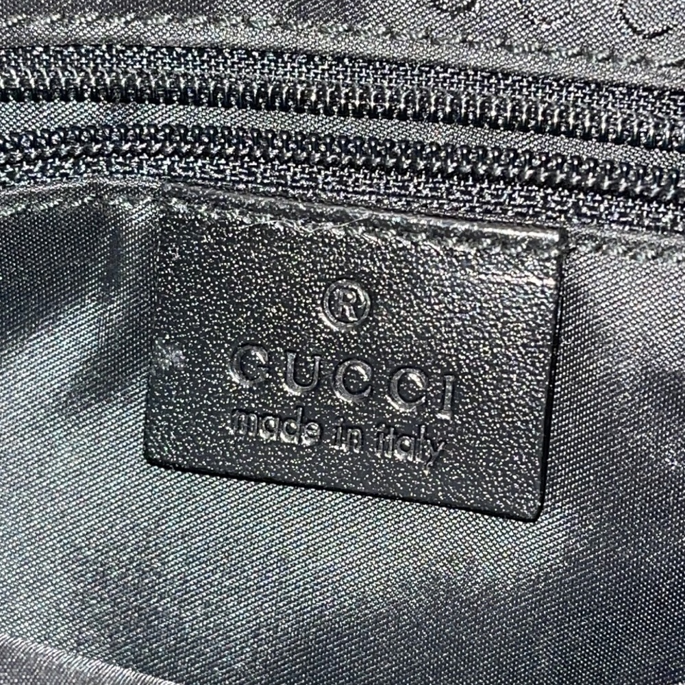 Gucci Jackie Shoulder Bag In Black/Cream - Picture 5 of 12